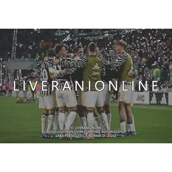 Torino 28.10.2023 Allianz Stadium @Manuela Viganti/Ag. Aldo Liverani sas Juventus vs Hellas Verona Campionato Calcio Serie A TIM 2023/2024 10a giornata Nella foto: esultanza juventus dopo il secondo gol di moise kean annullato dal var