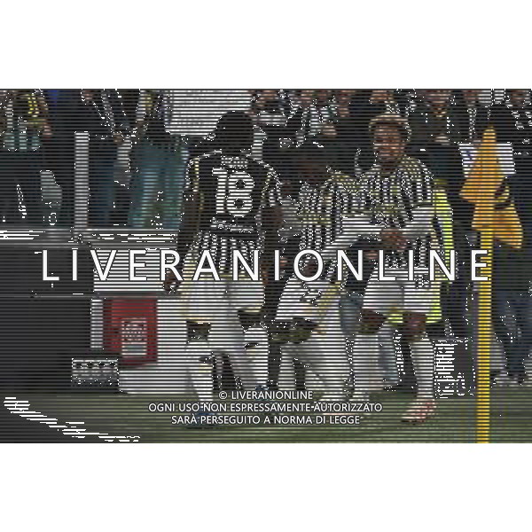 Torino 28.10.2023 Allianz Stadium @Manuela Viganti/Ag. Aldo Liverani sas Juventus vs Hellas Verona Campionato Calcio Serie A TIM 2023/2024 10a giornata Nella foto: esultanza juventus dopo il gol di moise kean annullato per fuorigioc dal var