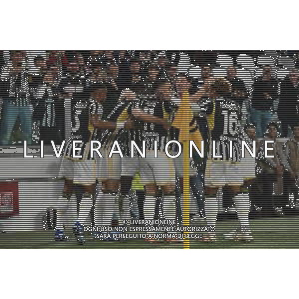 Torino 28.10.2023 Allianz Stadium @Manuela Viganti/Ag. Aldo Liverani sas Juventus vs Hellas Verona Campionato Calcio Serie A TIM 2023/2024 10a giornata Nella foto: esultanza juventus dopo il gol di moise kean annullato per fuorigioco dal var