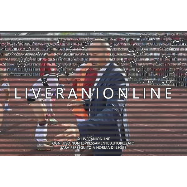 TVRG FeralpiSalo\' vs Reggiana nella foto Carmelo Salerno presidente e amministratore delegato Reggiana Piacenza 28-10-2023 Stadio Leonardo Garilli Campionato Serie BKT - 11a giornata foto Roberto Garavaglia/ag. Aldo Liverani sas