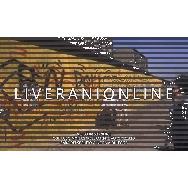 DIAP-GERMANIA EST ANNI 80 NELLA FOTO IL MURO DI BERLINO AG ALDO LIVERANI SAS