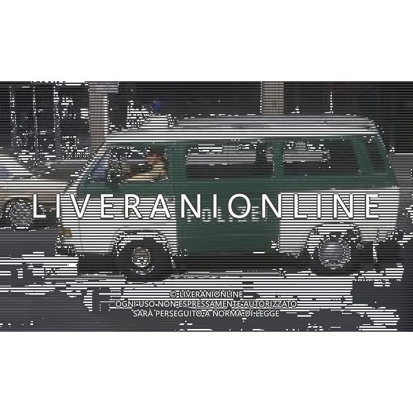 DIAP-GERMANIA EST ANNI 80 NELLA FOTO UN MESSO DELLA POLIZIA TEDESCA AG ALDO LIVERANI SAS