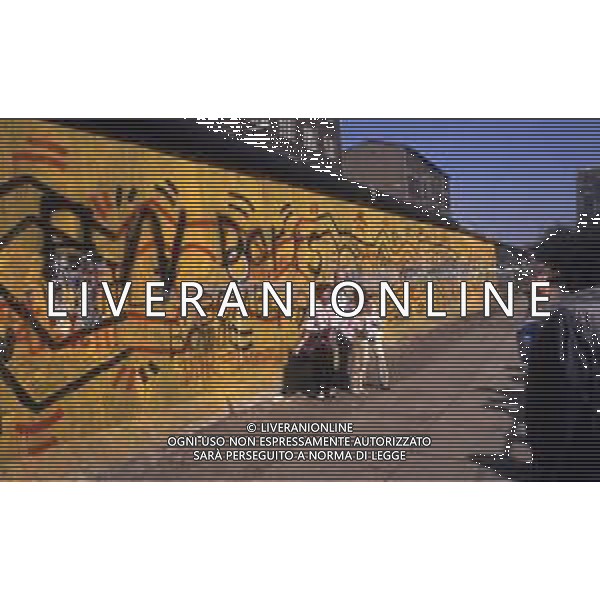 DIAP-GERMANIA EST ANNI 80 NELLA FOTO IL MURO DI BERLINO AG ALDO LIVERANI SAS