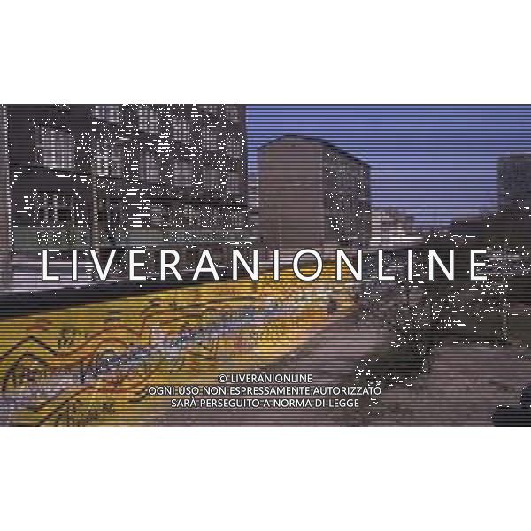 DIAP-GERMANIA EST ANNI 80 NELLA FOTO IL MURO DI BERLINO AG ALDO LIVERANI SAS
