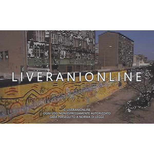 DIAP-GERMANIA EST ANNI 80 NELLA FOTO IL MURO DI BERLINO AG ALDO LIVERANI SAS