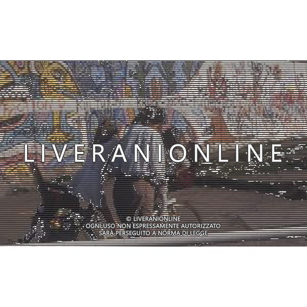 DIAP-GERMANIA EST ANNI 80 NELLA FOTO IL MURO DI BERLINO AG ALDO LIVERANI SAS