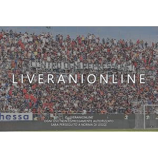 29-10-2023. Cagliari calcio- Frosinone calcio. 10° giornata campionato calcio italiano Serie A 2023/2024, Stadio Unipol Domus Cagliari. Foto Salvatore Moi/Agenzia Aldo Liverani s.a.s. Nella foto: Sconvolts, tifosi del Cagliari in casa, nella curva nord dello stadio Unipol Domus di Cagliari - striscione ©Moi Salvatore / AGENZIA ALDO LIVERANI SAS