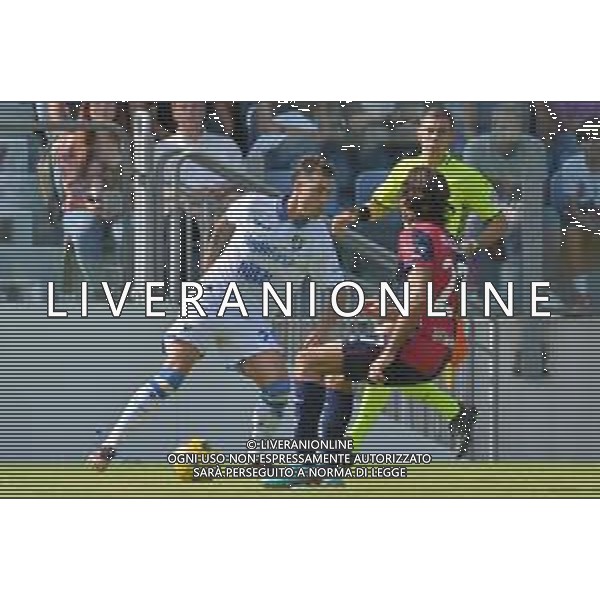 29-10-2023. Cagliari calcio- Frosinone calcio. 10° giornata campionato calcio italiano Serie A 2023/2024, Stadio Unipol Domus Cagliari. Foto Salvatore Moi/Agenzia Aldo Liverani s.as. Nella foto: Pol Lirola Frosinone, Tommaso Augello Cagliari ©Moi Salvatore / AGENZIA ALDO LIVERANI SAS