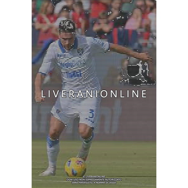29-10-2023. Cagliari calcio- Frosinone calcio. 10° giornata campionato calcio italiano Serie A 2023/2024, Stadio Unipol Domus Cagliari. Foto Salvatore Moi/Agenzia Aldo Liverani s.as. Nella foto: Riccardo Marchizza Frosinone ©Moi Salvatore / AGENZIA ALDO LIVERANI SAS