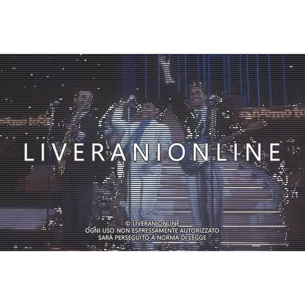 DIAP-RETROSPETTIVA RICCHI E POVERI COMPLESSO MUSICALE NELLA FOTO I RICCHI E POVERI AL FESTIVAL DI SANREMO NELL\'ANNO 1985 AG ALDO LIVERANI SAS