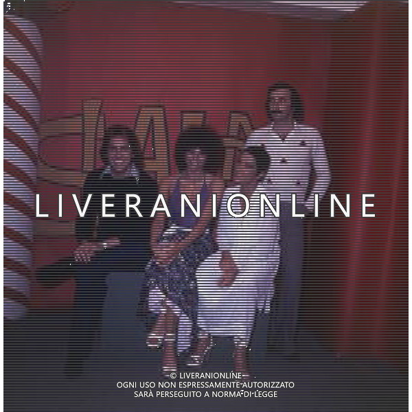 COL-I RICCHI E POVERI COMPLESSO MUSICALE (Angela Brambati, Marina Occhiena, Angelo Sotgiu e Franco Gatti) ph archivio giovanni liverani/ag. aldo liverani 