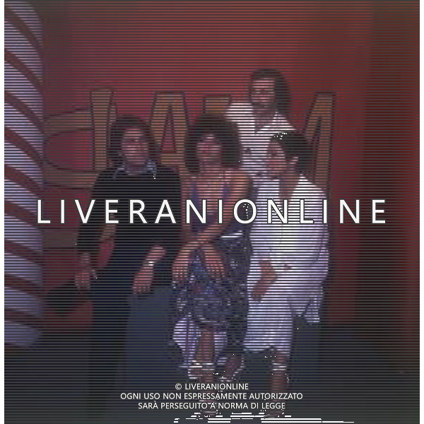 COL-I RICCHI E POVERI COMPLESSO MUSICALE (Angela Brambati, Marina Occhiena, Angelo Sotgiu e Franco Gatti) ph archivio giovanni liverani/ag. aldo liverani 