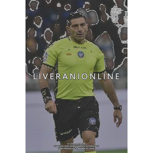 Inter vs Roma nella foto l\'arbitro Fabio Maresca di Napoli Milano 29-10-2023 Stadio Giuseppe Meazza - San Siro Campionato Serie A TIM - 10a giornata foto Roberto Garavaglia/ag. Aldo Liverani sas