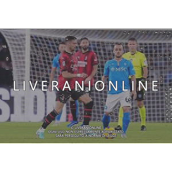 29-10-2023 NAPOLI-CAMPIONATO DI CALCIOSERIE A NAPOLI-MILAN MELLA FOTO RADE KRUNIC E STANISLAV LOBOTKA FOTOMOSCA-AG ALDO LIVERANI SAS