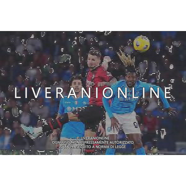 29-10-2023 NAPOLI-CAMPIONATO DI CALCIO SERIE A NAPOLI-MILAN NELLA FOTO Rade Krunic, Frank Anguissa FOTO MOSCA-AG ALDO LIVERANI SAS