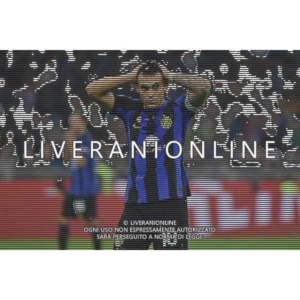 Inter vs Roma nella foto Lautaro Martinez (Inter) Milano 29-10-2023 Stadio Giuseppe Meazza - San Siro Campionato Serie A TIM - 10a giornata foto Roberto Garavaglia/ag. Aldo Liverani sas