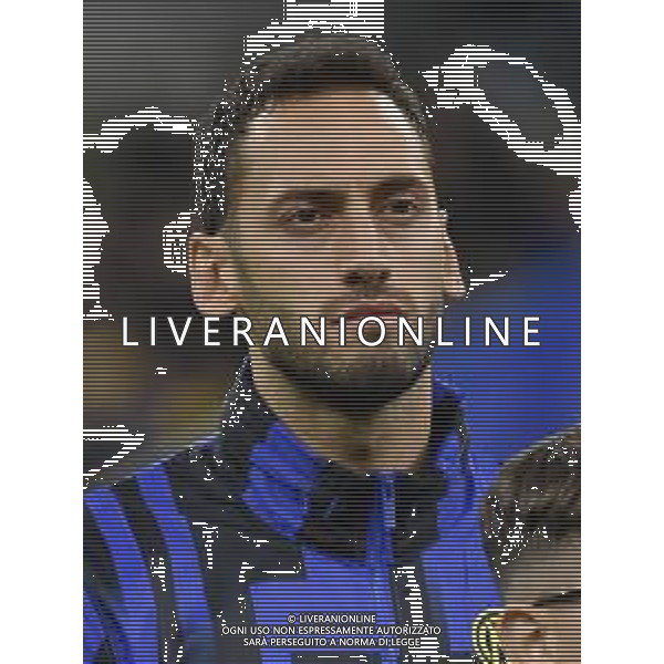 Inter vs Roma nella foto Hakan Calhanoglu (Inter) Milano 29-10-2023 Stadio Giuseppe Meazza - San Siro Campionato Serie A TIM - 10a giornata foto Roberto Garavaglia/ag. Aldo Liverani sas