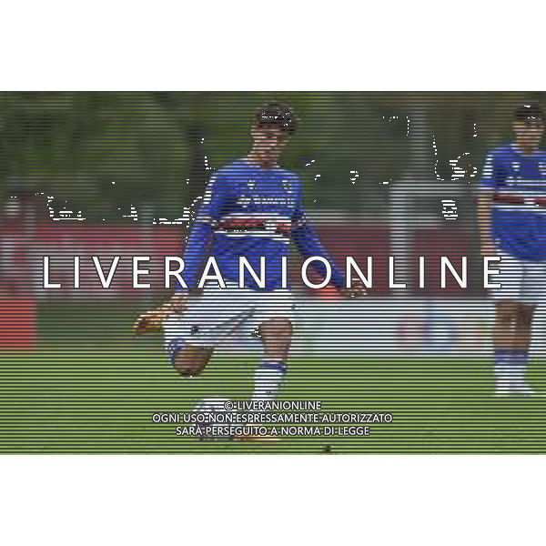 TVRG Milan vs Sampdoria nella foto Gabriele Alesi (Sampdoria) Milano 29-10-2023 Puma House of Football - centro sportivo Peppino Vismara Campionato Primavera 1 TIM - 8a giornata foto Roberto Garavaglia/ag. Aldo Liverani sas