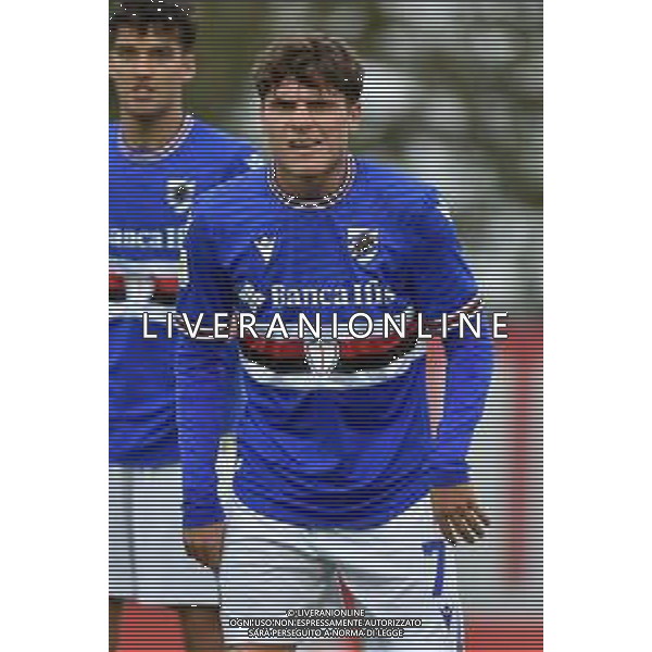 TVRG Milan vs Sampdoria nella foto Simone Pozzato (Sampdoria) Milano 29-10-2023 Puma House of Football - centro sportivo Peppino Vismara Campionato Primavera 1 TIM - 8a giornata foto Roberto Garavaglia/ag. Aldo Liverani sas