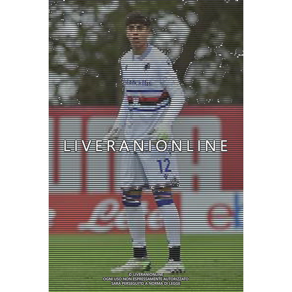 TVRG Milan vs Sampdoria nella foto Nicholas Scardigno (Sampdoria) Milano 29-10-2023 Puma House of Football - centro sportivo Peppino Vismara Campionato Primavera 1 TIM - 8a giornata foto Roberto Garavaglia/ag. Aldo Liverani sas