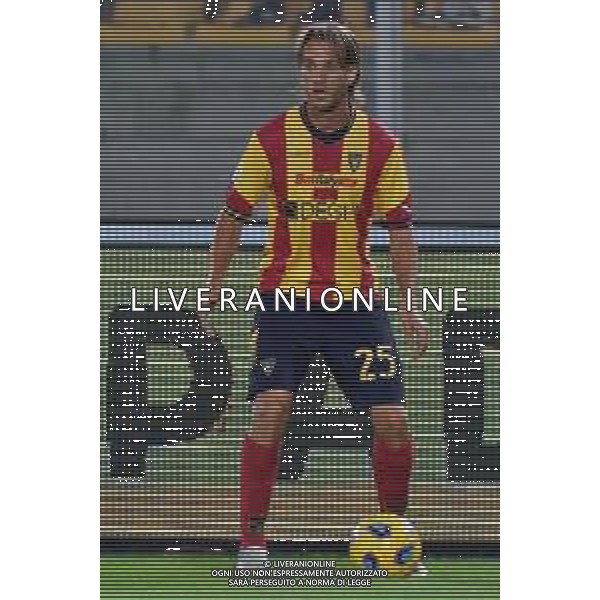 Antonino Gallo of US Lecce during the Italian soccer Serie A match US Lecce vs Torino FC on October 28, 2023 at Via del Mare Stadium in Lecce, Italy. Photo by Emmanuele Mastrodonato/ag. Aldo Liverani sas