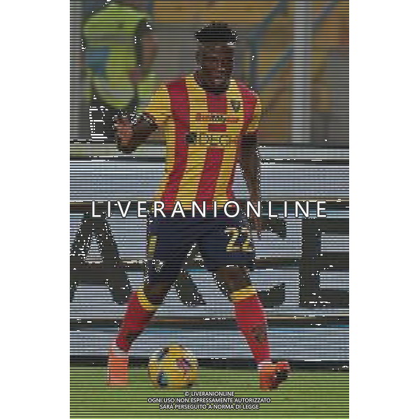 Lameck Banda of US Lecce during the Italian soccer Serie A match US Lecce vs Torino FC on October 28, 2023 at Via del Mare Stadium in Lecce, Italy. Photo by Emmanuele Mastrodonato/ag. Aldo Liverani sas