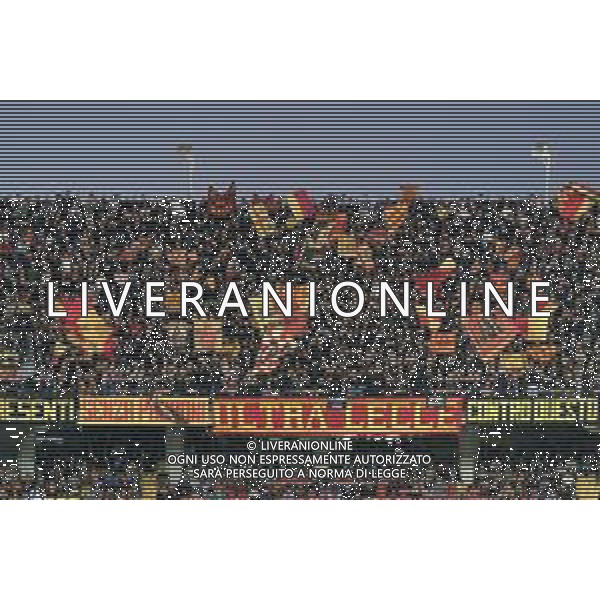 Supporters of US Lecce during the Italian soccer Serie A match US Lecce vs Torino FC on October 28, 2023 at Via del Mare Stadium in Lecce, Italy. Photo by Emmanuele Mastrodonato/ag. Aldo Liverani sas