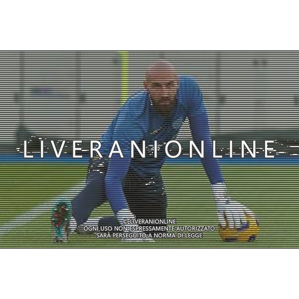 Vanja Milinkovic-Savic of Torino FC during the Italian soccer Serie A match US Lecce vs Torino FC on October 28, 2023 at Via del Mare Stadium in Lecce, Italy. Photo by Emmanuele Mastrodonato/ag. Aldo Liverani sas