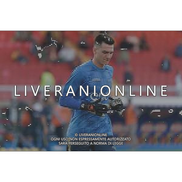 Mihai Popa of Torino FC during the Italian soccer Serie A match US Lecce vs Torino FC on October 28, 2023 at Via del Mare Stadium in Lecce, Italy. Photo by Emmanuele Mastrodonato/ag. Aldo Liverani sas