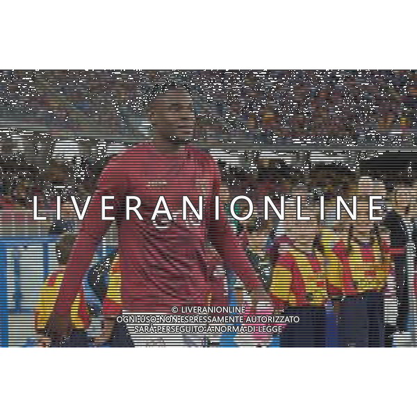 Duvan Zapata of Torino FC during the Italian soccer Serie A match US Lecce vs Torino FC on October 28, 2023 at Via del Mare Stadium in Lecce, Italy. Photo by Emmanuele Mastrodonato/ag. Aldo Liverani sas