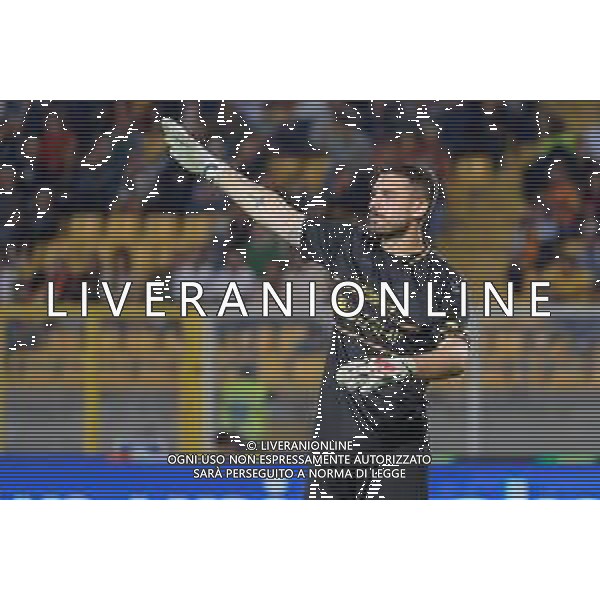 Wladimiro Falcone of US Lecce during the Italian soccer Serie A match US Lecce vs Torino FC on October 28, 2023 at Via del Mare Stadium in Lecce, Italy. Photo by Emmanuele Mastrodonato/ag. Aldo Liverani sas