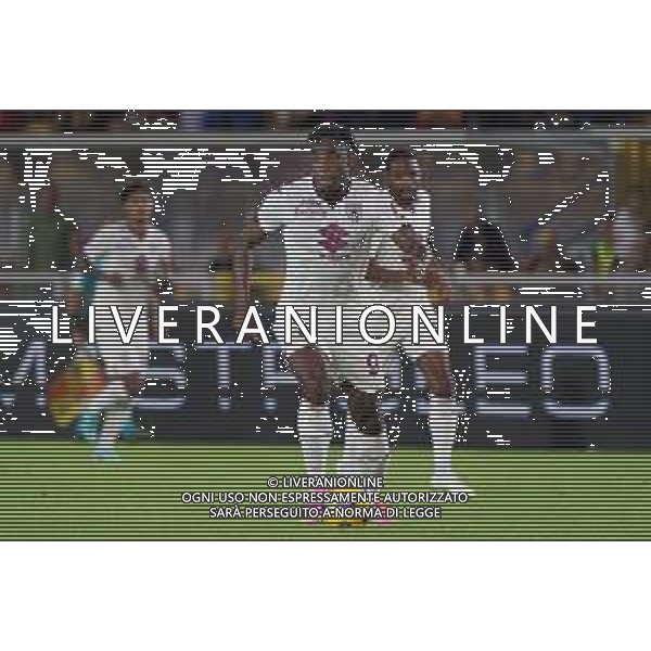 Duvan Zapata of Torino FC during the Italian soccer Serie A match US Lecce vs Torino FC on October 28, 2023 at Via del Mare Stadium in Lecce, Italy. Photo by Emmanuele Mastrodonato/ag. Aldo Liverani sas