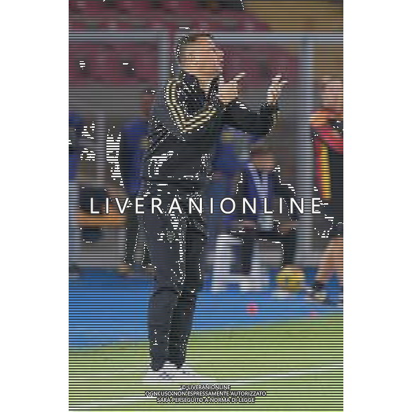 coach Roberto D’Aversa of US Lecce during the Italian soccer Serie A match US Lecce vs Torino FC on October 28, 2023 at Via del Mare Stadium in Lecce, Italy. Photo by Emmanuele Mastrodonato/ag. Aldo Liverani sas