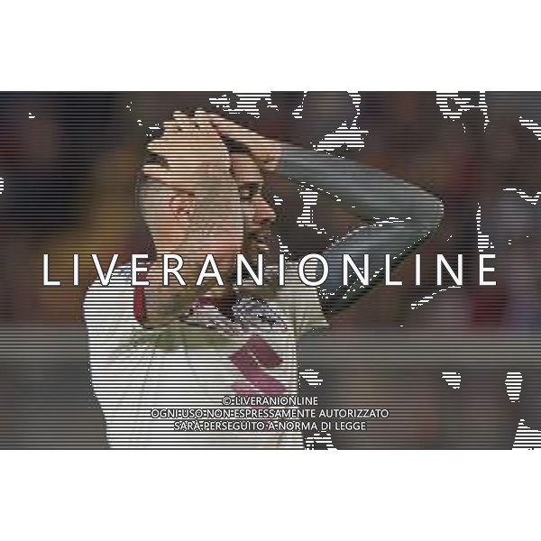 Antonio Sanabria of Torino FC during the Italian soccer Serie A match US Lecce vs Torino FC on October 28, 2023 at Via del Mare Stadium in Lecce, Italy. Photo by Emmanuele Mastrodonato/ag. Aldo Liverani sas