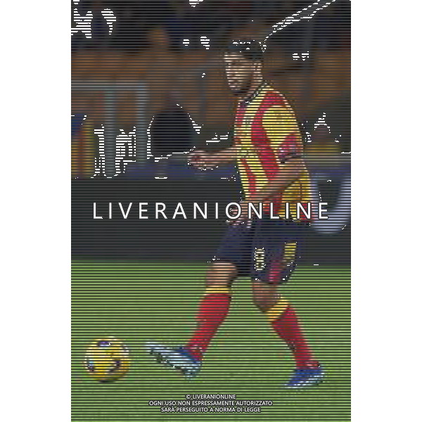 Hamza Rafia of US Lecce during the Italian soccer Serie A match US Lecce vs Torino FC on October 28, 2023 at Via del Mare Stadium in Lecce, Italy. Photo by Emmanuele Mastrodonato/ag. Aldo Liverani sas