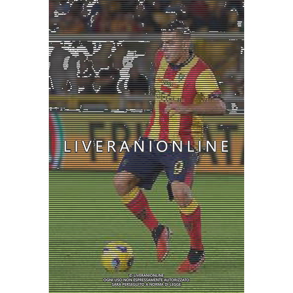 Nikola Krstovic of US Lecce during the Italian soccer Serie A match US Lecce vs Torino FC on October 28, 2023 at Via del Mare Stadium in Lecce, Italy. Photo by Emmanuele Mastrodonato/ag. Aldo Liverani sas