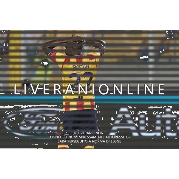 Lameck Banda of US Lecce during the Italian soccer Serie A match US Lecce vs Torino FC on October 28, 2023 at Via del Mare Stadium in Lecce, Italy. Photo by Emmanuele Mastrodonato/ag. Aldo Liverani sas