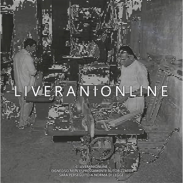 VITERBO -IL CARCERE NELL\'ANNO 1955 FOTO SANDRO VESPASIANI-AG ALDO LIVERANI SAS