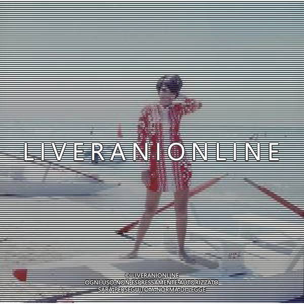 COL-RETROSPETTIVA LARA SAINT PAUL CANTANTE NELLA FOTO LARA SAINT PAUL A RICCIONE NELL\'ANNO 1969 AG ALDO LIVERANI SAS