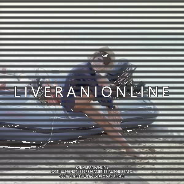 COL-RETROSPETTIVA LARA SAINT PAUL CANTANTE NELLA FOTO LARA SAINT PAUL A RICCIONE NELL\'ANNO 1969 AG ALDO LIVERANI SAS