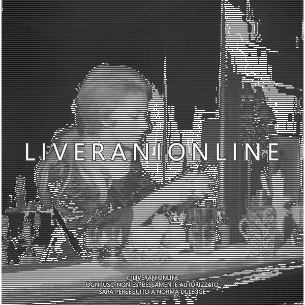 Neg- L\'ATTRICE Luisa Rivelli, Milano 1968 - RETROSPETTIVA ©Agenzia ALDO LIVERANI SAS