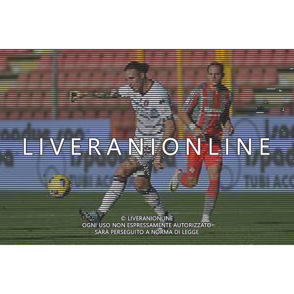 TVRG Cremonese vs Cittadella nella foto Tommy Maistrello (Cittadella) Cremona 31-10-2023 Stadio Giovanni Zini Coppa Italia Frecciarossa - 16mi di finale foto Roberto Garavaglia/ag. Aldo Liverani sas/Agenzia ALDO LIVERANI SAS