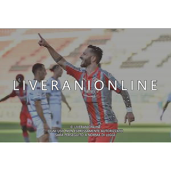 TVRG Cremonese vs Cittadella nella foto Andrea Bertolacci (Cremonese) esulta dopo il gol dell\'1 a 0 Cremona 31-10-2023 Stadio Giovanni Zini Coppa Italia Frecciarossa - 16mi di finale foto Roberto Garavaglia/ag. Aldo Liverani sas/Agenzia ALDO LIVERANI SAS