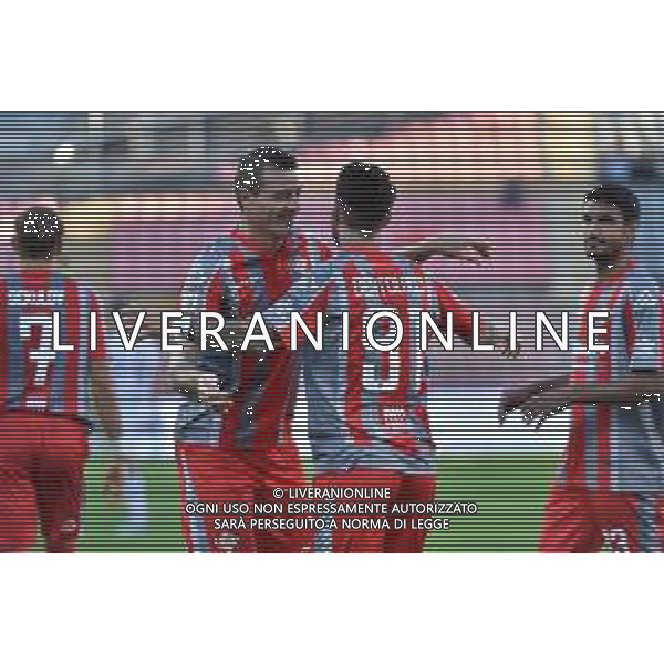 TVRG Cremonese vs Cittadella nella foto Daniel Ciofani (Cremonese) e Andrea Bertolacci (Cremonese) esultano dopo il gol dell\'1 a 0 Cremona 31-10-2023 Stadio Giovanni Zini Coppa Italia Frecciarossa - 16mi di finale foto Roberto Garavaglia/ag. Aldo Liverani sas/Agenzia ALDO LIVERANI SAS