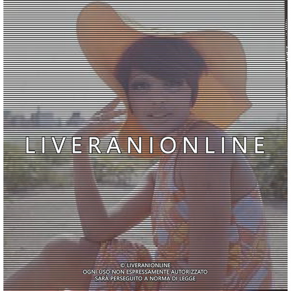 ARCHIVIO GIOVANNI LIVERANI NELLA FOTO LARA SAINT PAUL AG ALDO LIVERANI