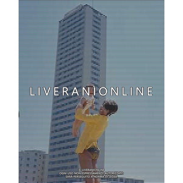 ARCHIVIO GIOVANNI LIVERANI NELLA FOTO LARA SAINT PAUL AG ALDO LIVERANI