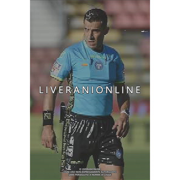 TVRG Cremonese vs Cittadella nella foto l\'arbitro Paride Tremolada di Monza Cremona 31-10-2023 Stadio Giovanni Zini Coppa Italia Frecciarossa - 16mi di finale foto Roberto Garavaglia/ag. Aldo Liverani sas