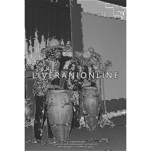 Neg- RETROSPETTIVA MINI TOURNEE\' PROMOZIONALE DAL TITOLO "FREE DIMENSION" A MILANO NOVEMBRE 1972 NELLA FOTO IL GRUPPO MUSICALE DEI CYAN AG ALDO LIVERANI SAS