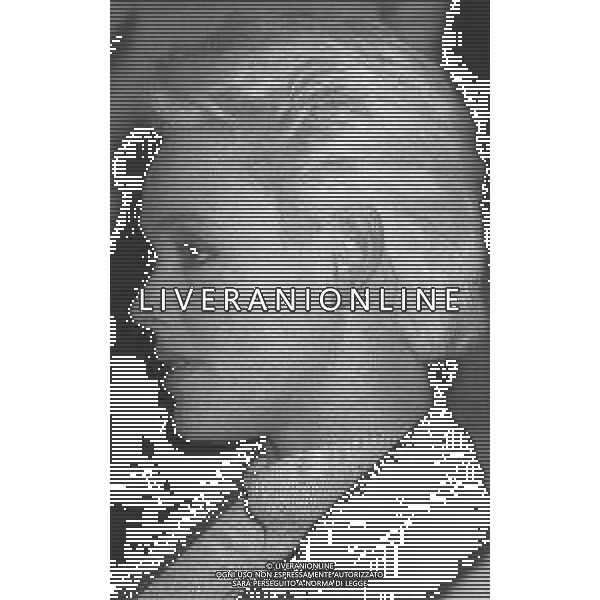 NEG-RETROSPETTIVA BRIGITTE NIELSEN ATTRICE  NELLA FOTO BRIGITTE NIELSEN PRESENTA IL SUO DISCO NELL\'ANNO 1987 A MILANO IN TERRAZZA MARTINI  AG ALDO LIVERANI SAS