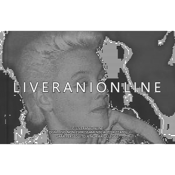 NEG-RETROSPETTIVA BRIGITTE NIELSEN ATTRICE  NELLA FOTO BRIGITTE NIELSEN PRESENTA IL SUO DISCO NELL\'ANNO 1987 A MILANO IN TERRAZZA MARTINI  AG ALDO LIVERANI SAS